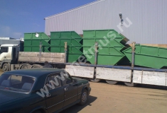 Купить Контейнеры для отходов 8 м3 с крышкой (лодочка)